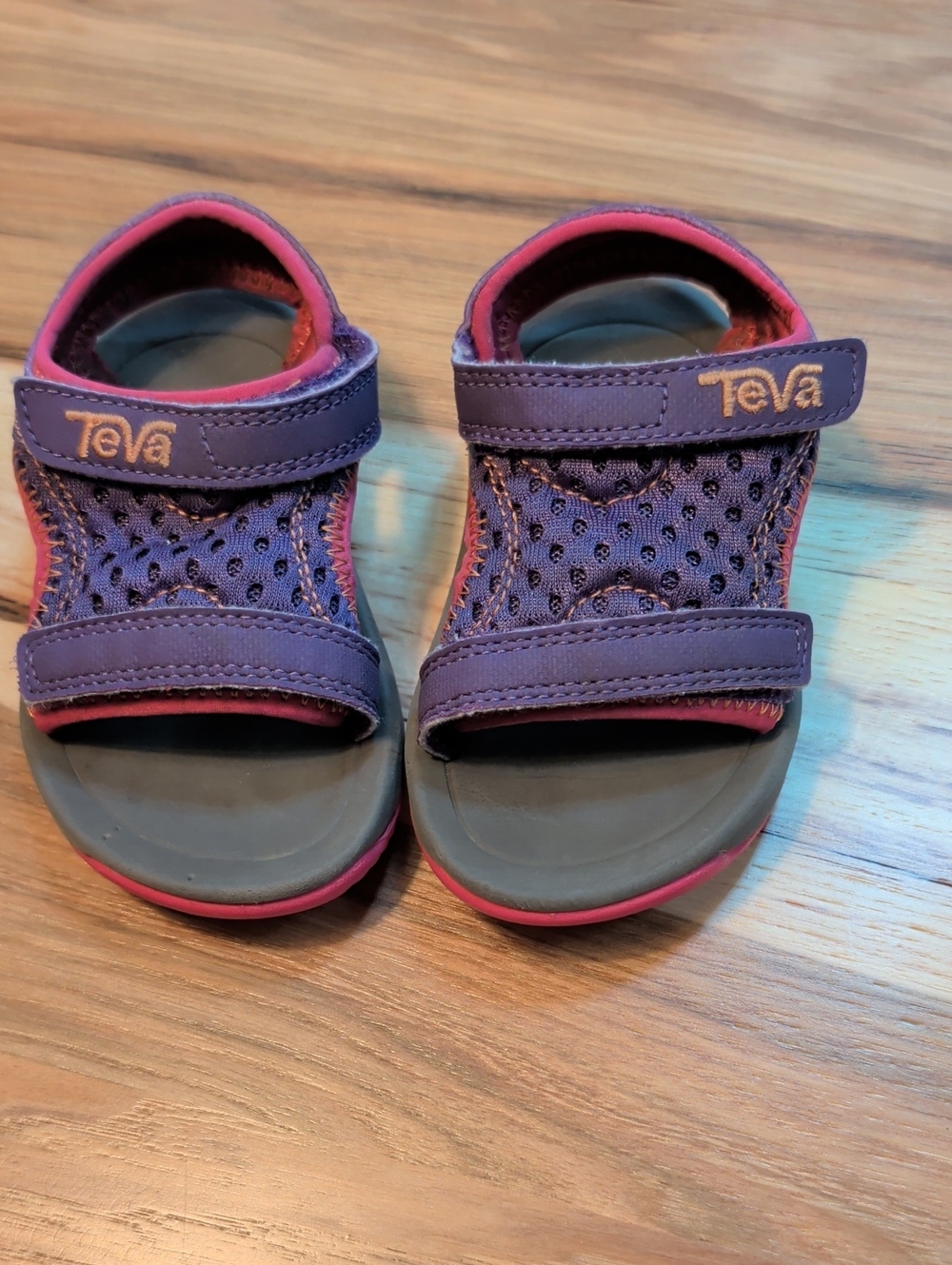 Teva Kids' Purple & Pink Adjustable Sandals
